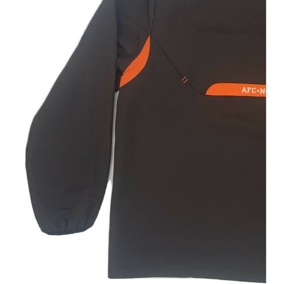 Men's Reebok NFL On Field NFL Cleveland Browns 1/4 Zip‎ Jacket Brown Large - Picture 8 of 11